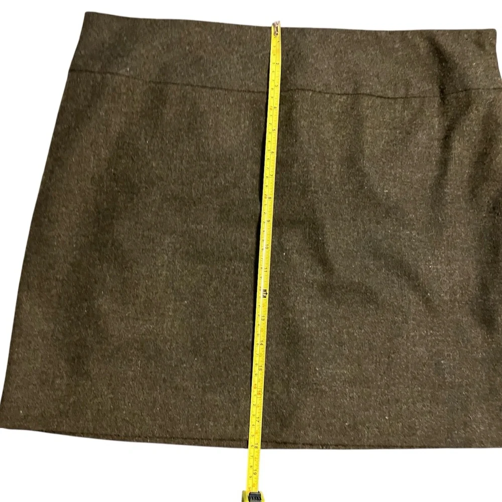 The Limited Hunter Green Wool Blend Mini Skirt – Size 12